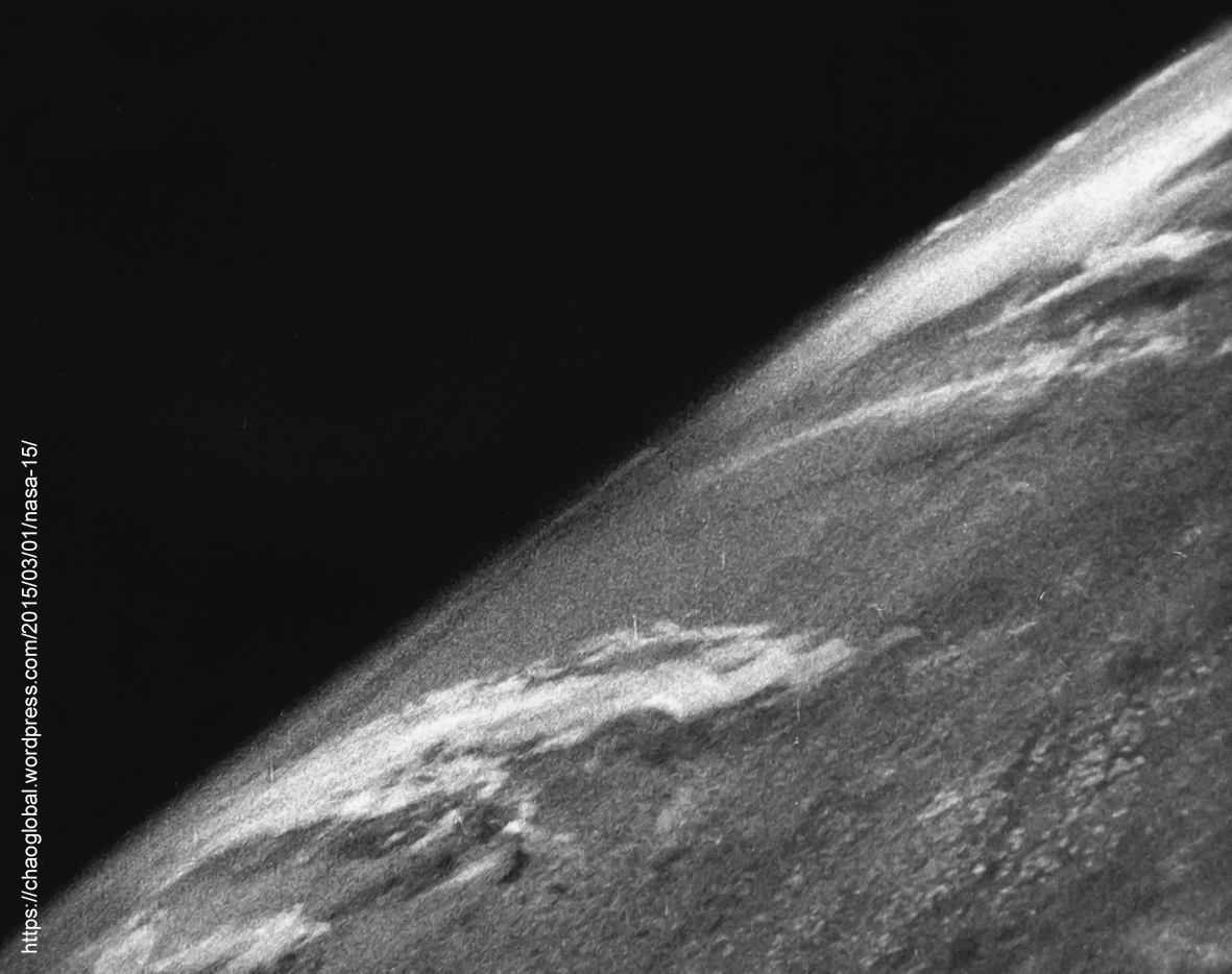 Pierwsze zdjęcie Ziemi z przestrzeni kosmicznej, 1946