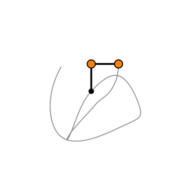 Rezonans Fermiego można porównać do wahadła złożonego z dwóch ciężarków podłączonych do tej samej struny (podwójna huśtawka) – gdy się kołyszą, zwiększają amplitudę wzajemnego ruchu. Źródło: https://commons.wikimedia.org/wiki/File:Double_pendulum_predicting_dynamics.gif