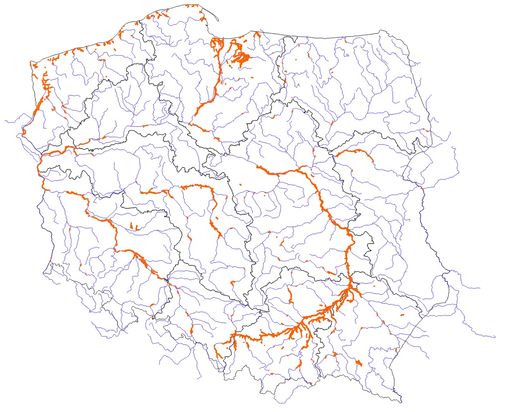 Lokalizacja badanych wałów.