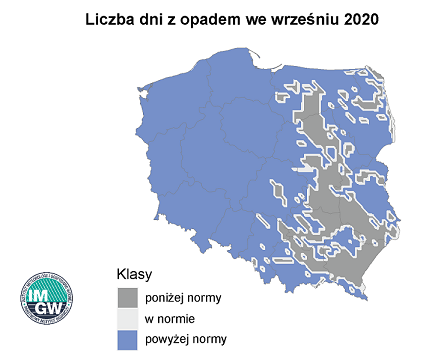 Imgw Pib Prognoza Pogody Dla Polski Na Wrzesien 2020 Roku Obserwator
